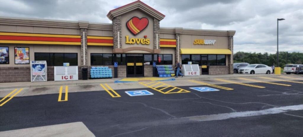 Commercial parking lot sealcoating Colorado Springs