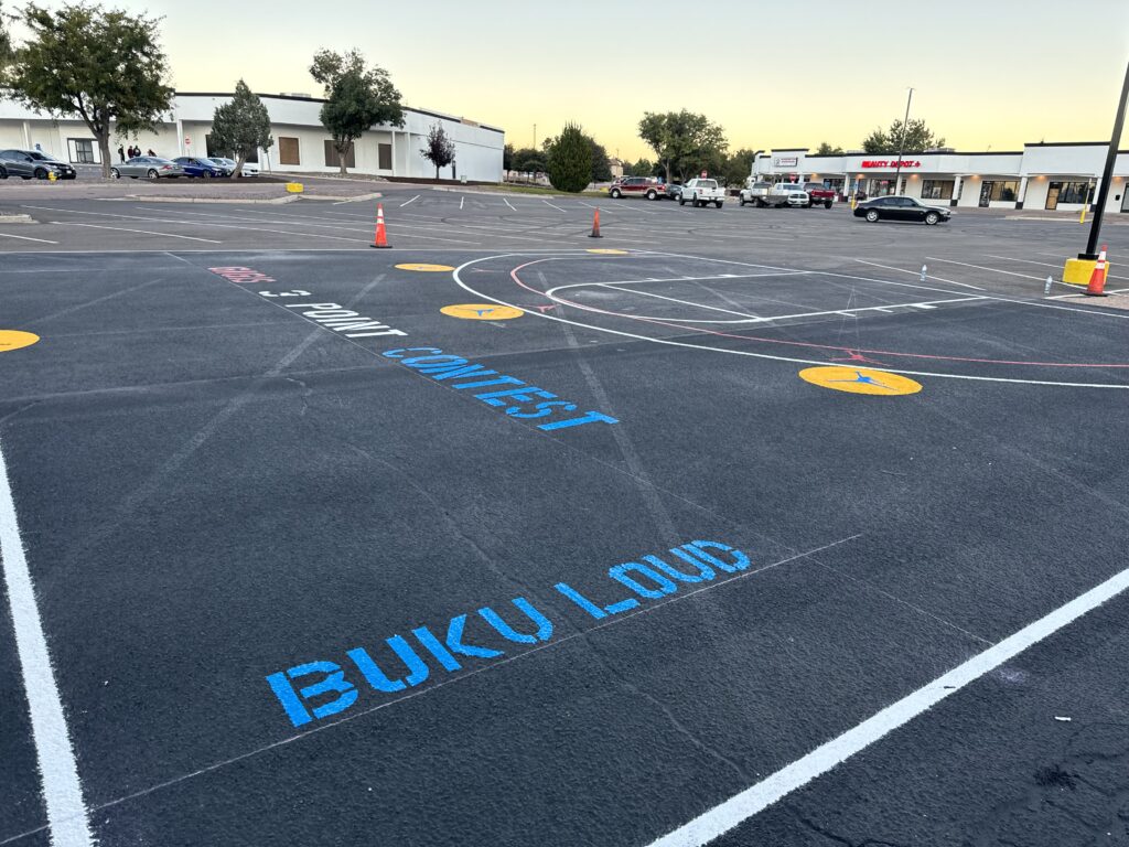 Parking lot striping and line marking Colorado Springs