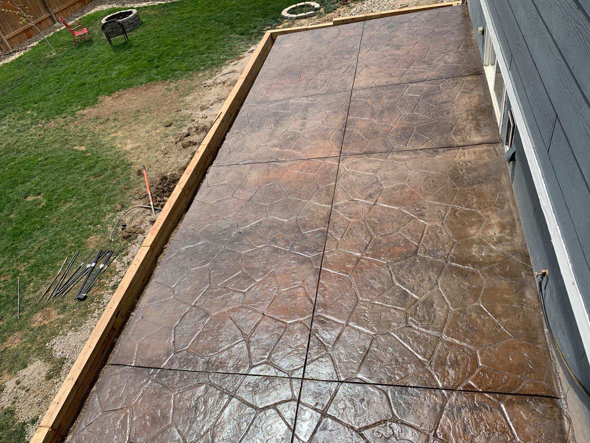 Stamped concrete Colorado Springs