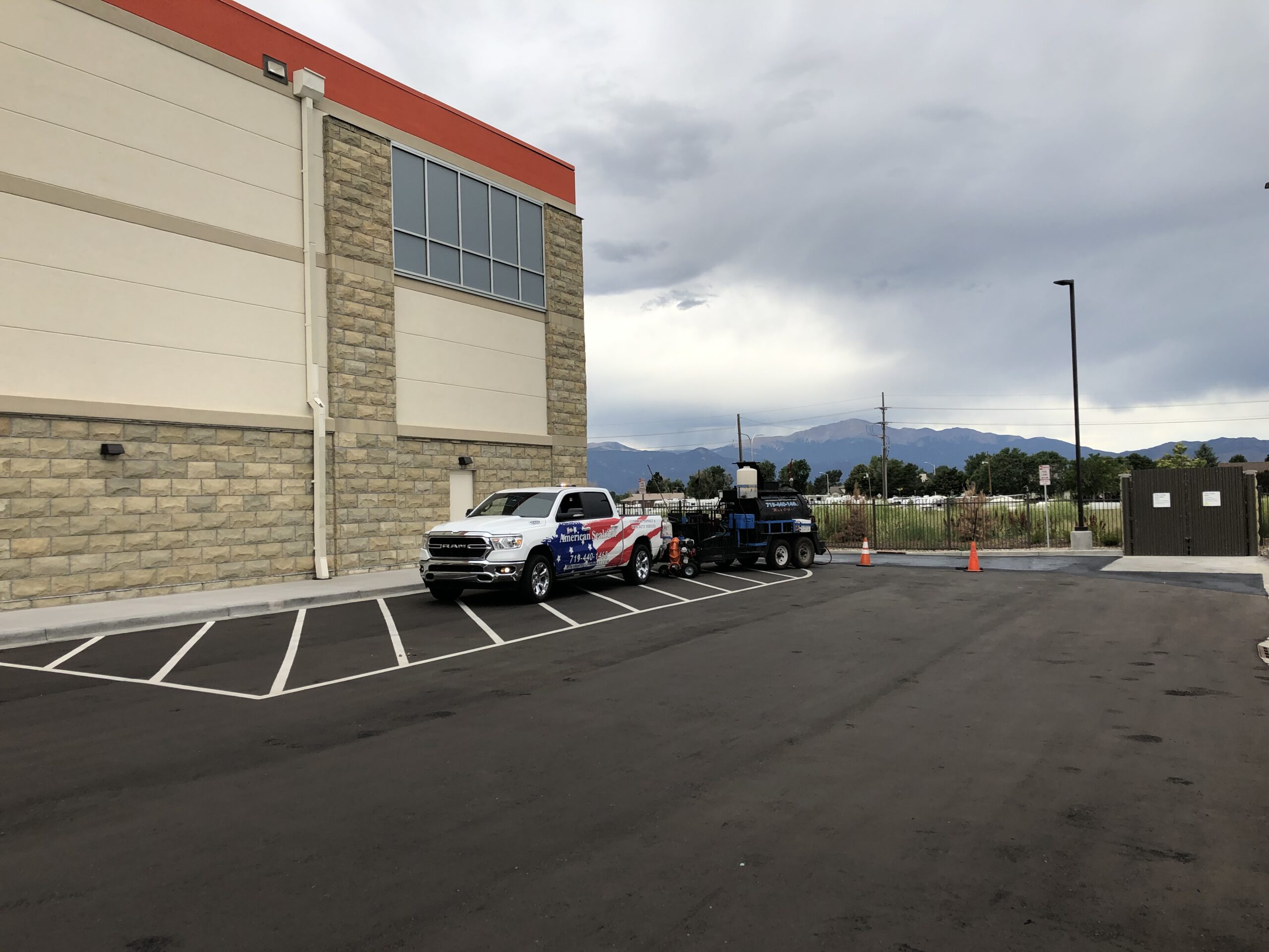 Commercial building paving Colorado Springs
