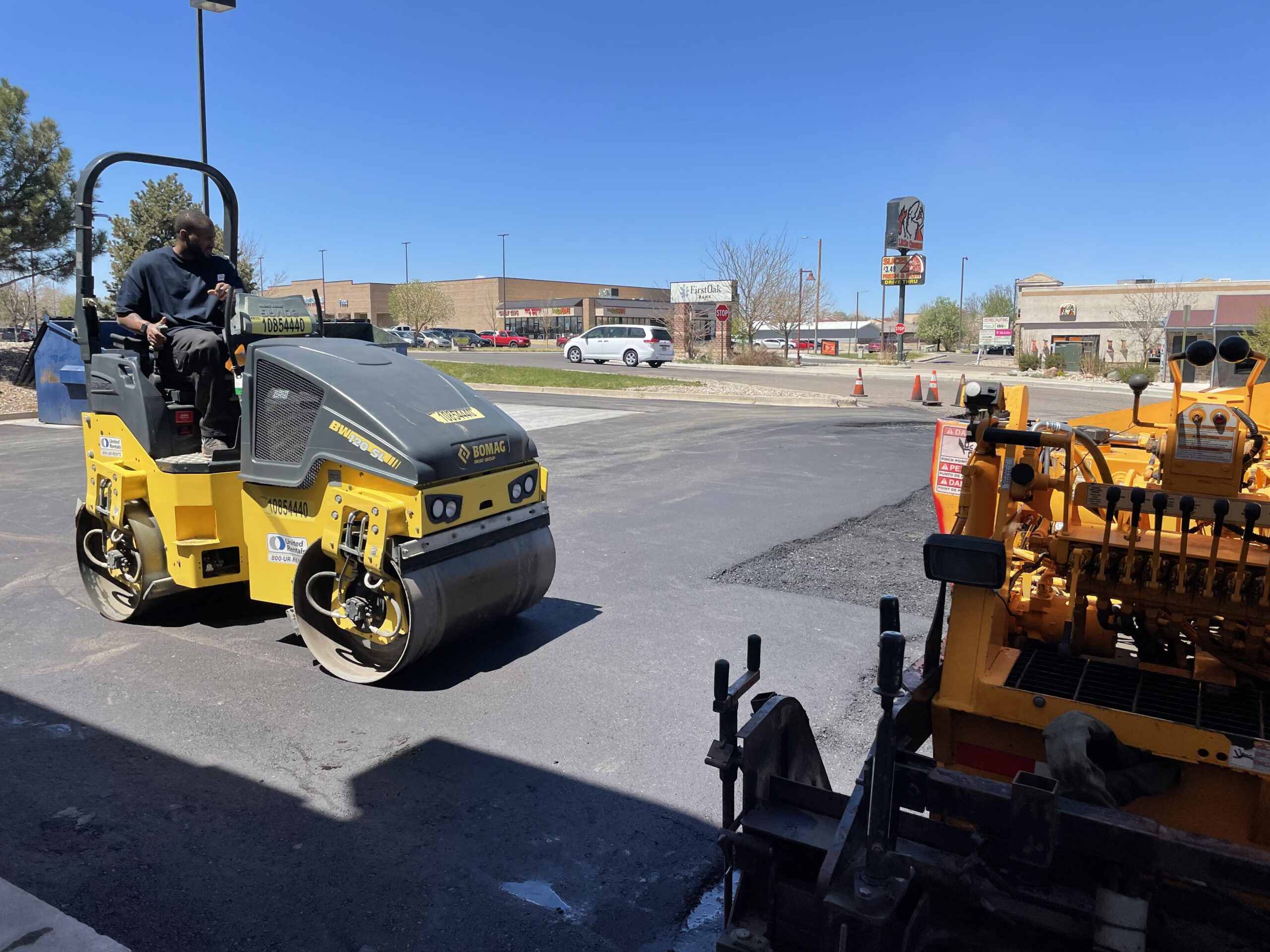 Asphalt roller compactor commercial Colorado Springs