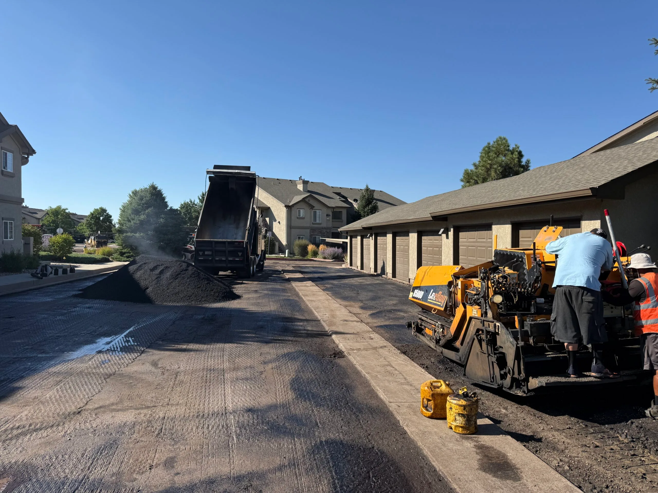 Asphalt paving equipment Colorado Springs