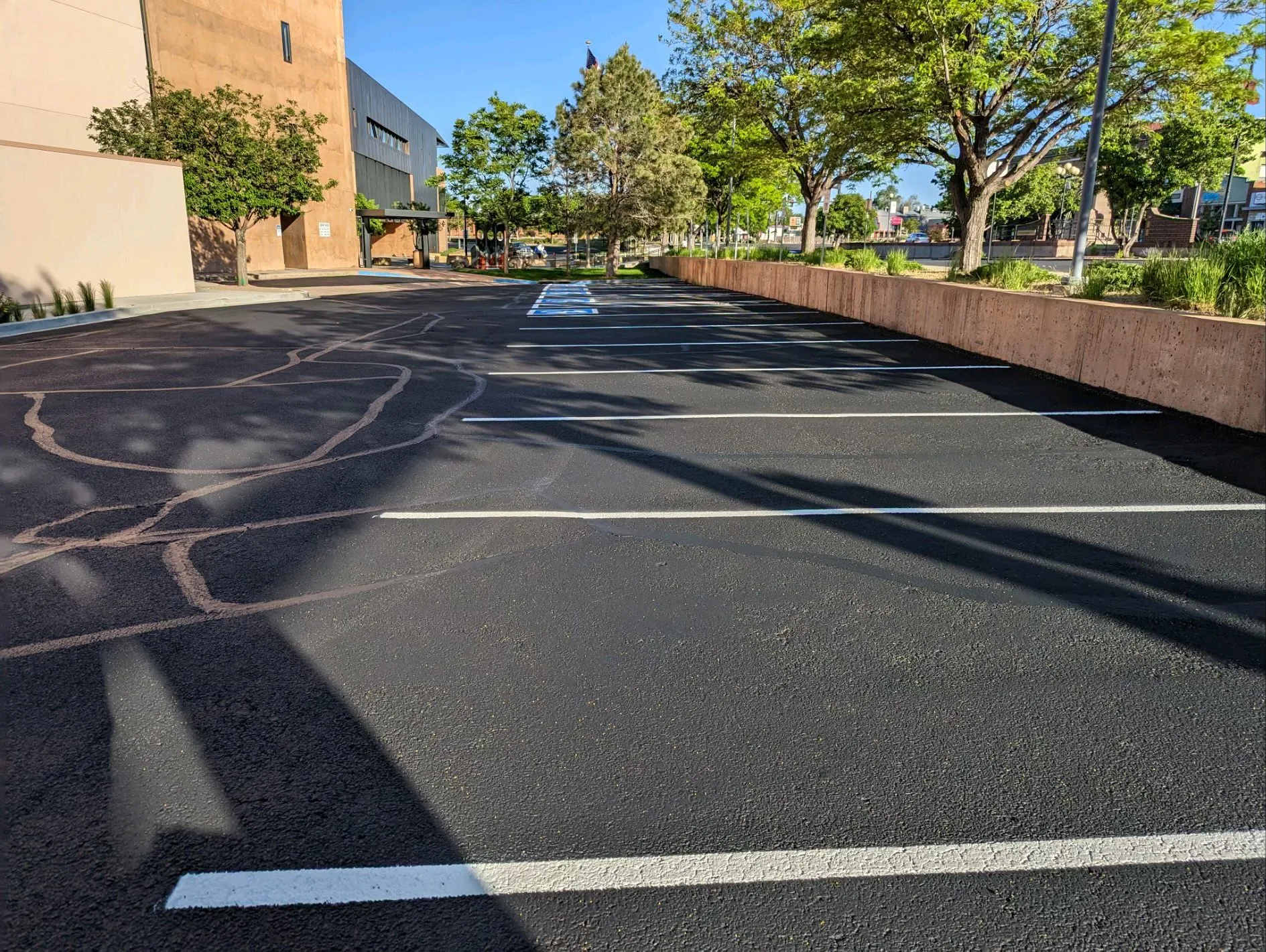 Commercial lot paving Colorado Springs