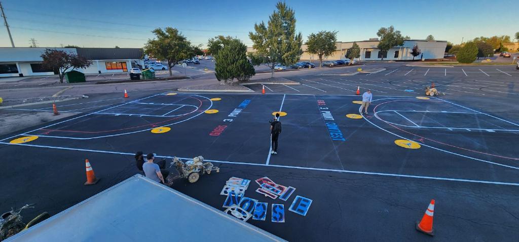 Parking lot sealcoating Colorado Springs
