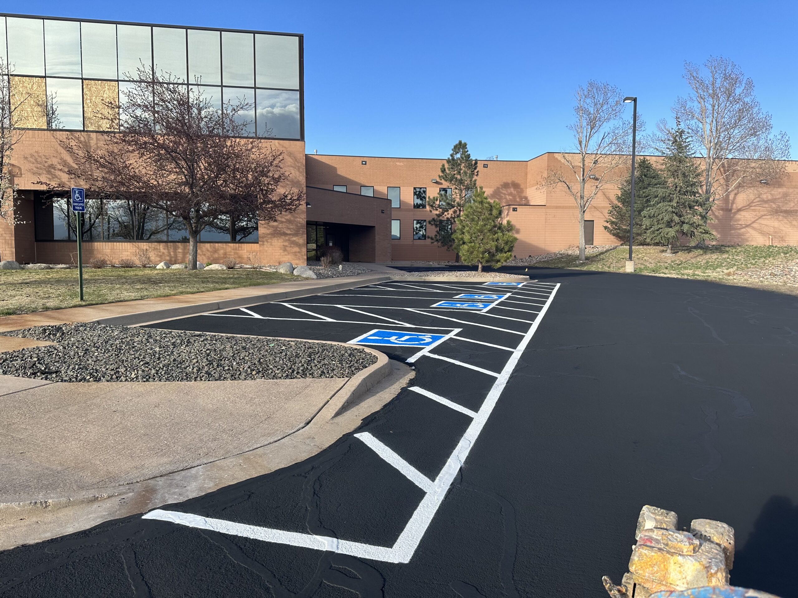 Commercial asphalt maintenance Colorado Springs