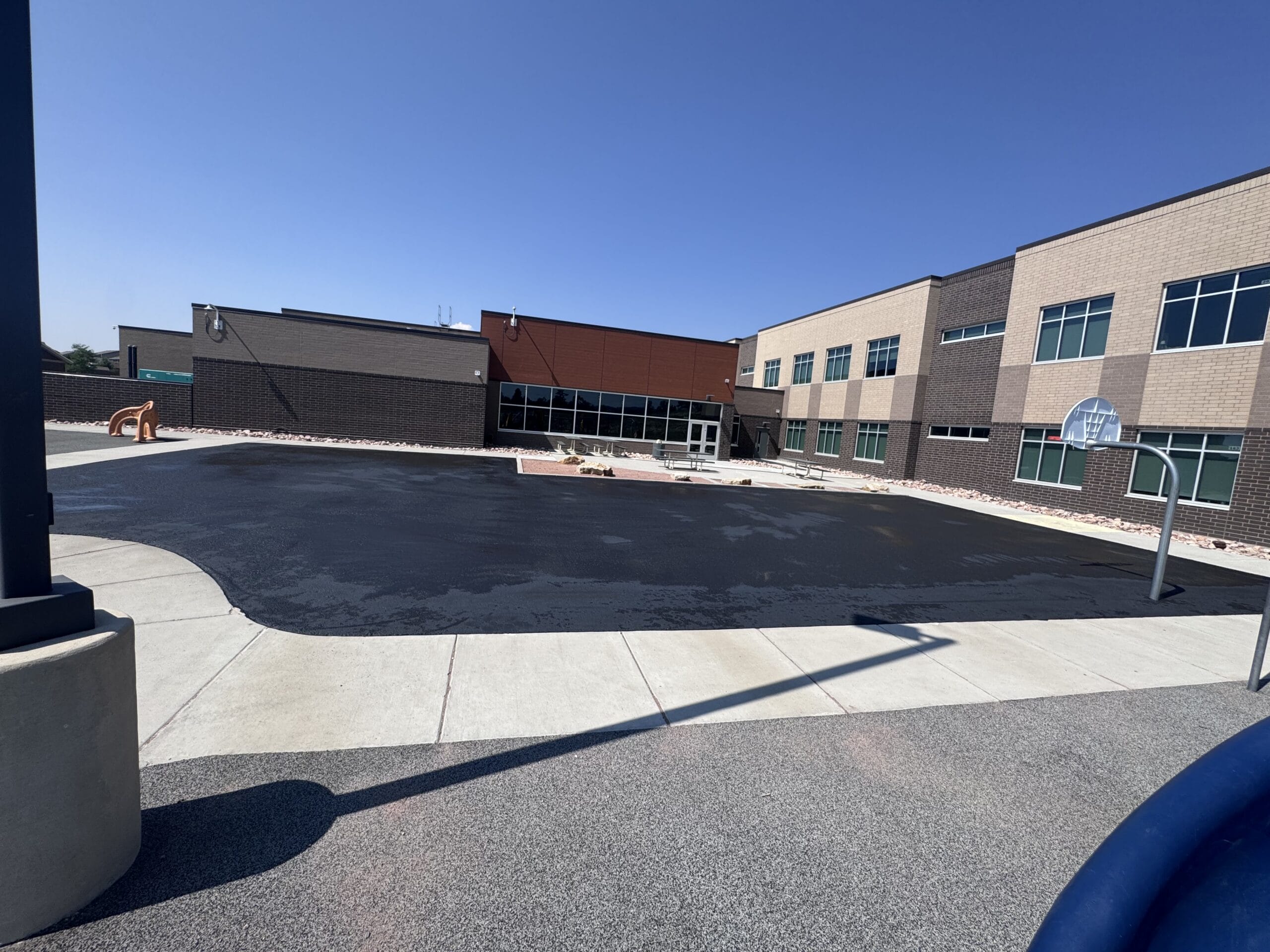 HOA community parking lot sealcoating Colorado Springs